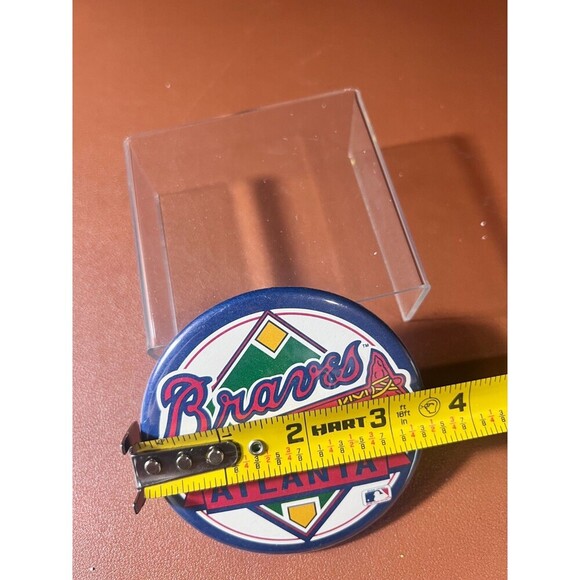 Vintage Atlanta Braves MLB Original Wincraft Made in U.S.A. Big Pin Winona - Picture 3 of 3